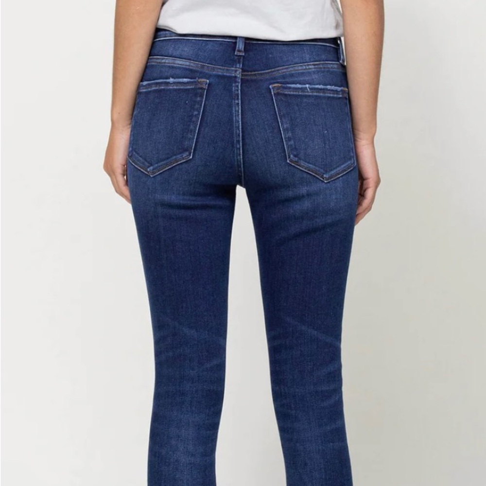 Mid Rise Ankle Skinny Vervet Jeans. great condition- size 26